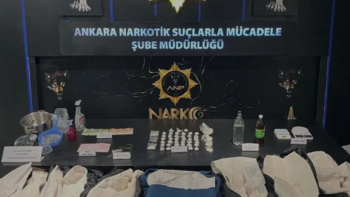 Ankara'da Büyük Uyuşturucu Operasyonu: 3 Kişi Tutuklandı
