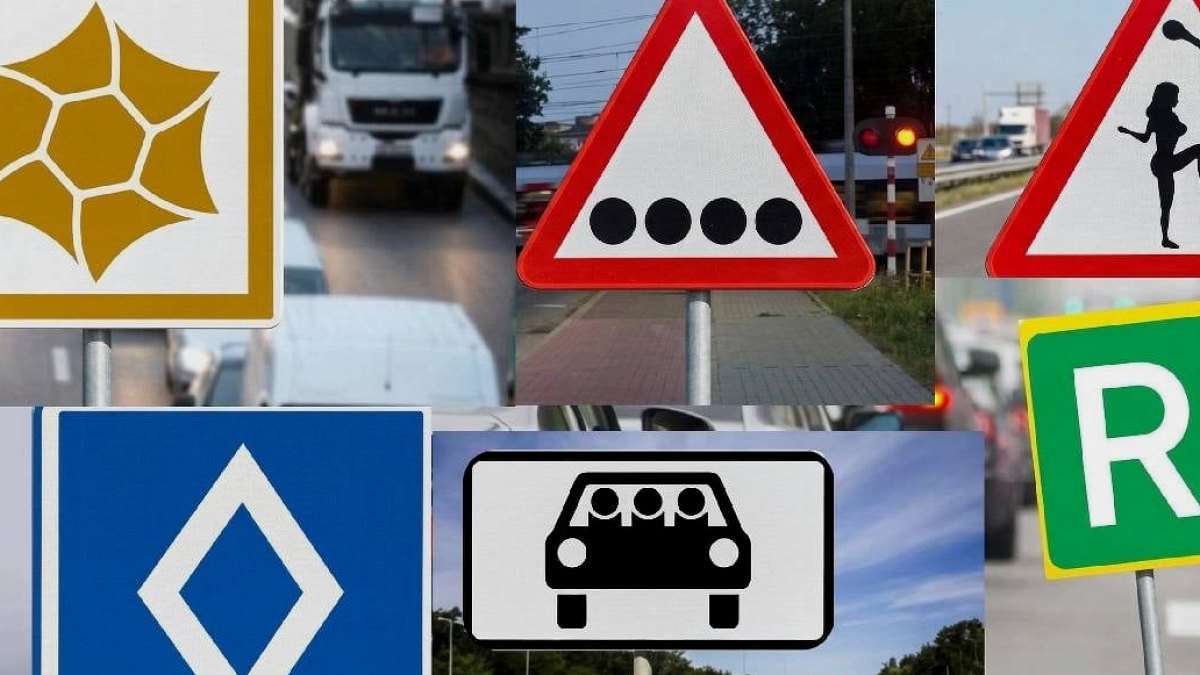 Birbirinden ilginç trafik levhaları: Sürücülerin çoğu bilmiyor