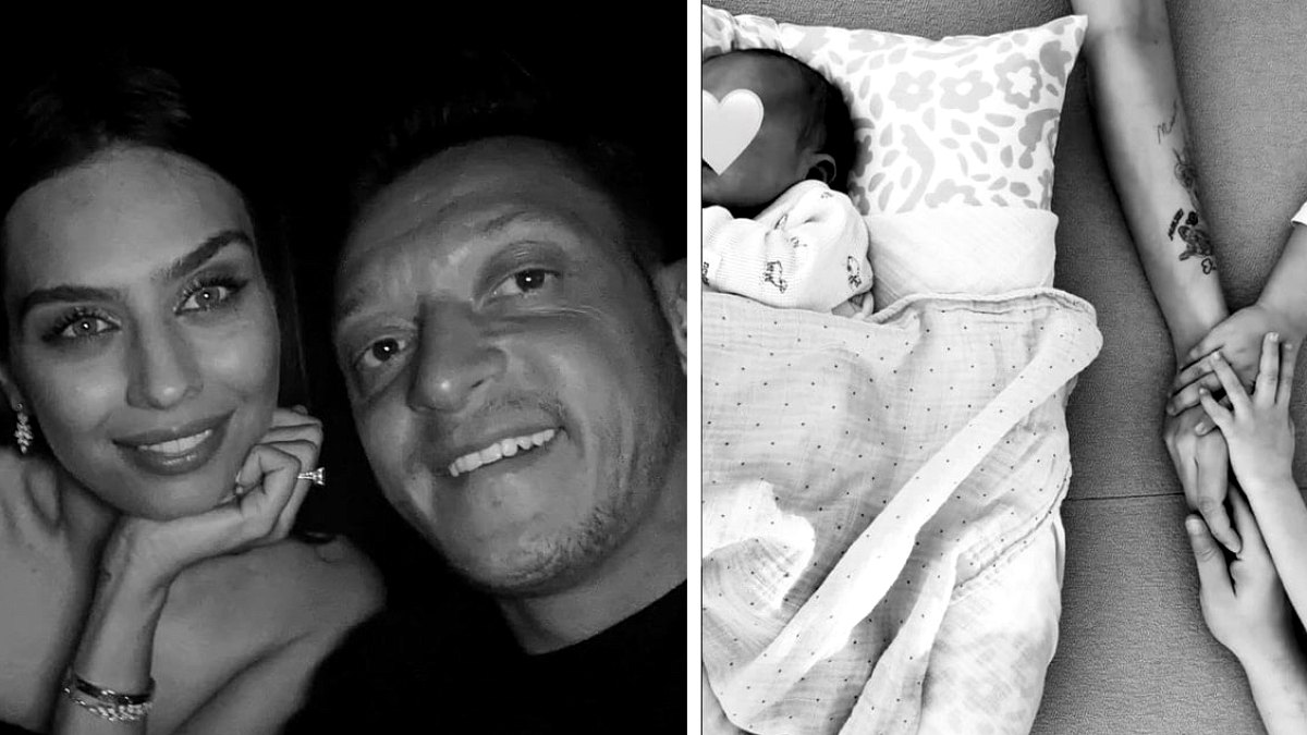 Amine Gülşe ve Mesut Özil'in 3. bebekleri dünyaya geldi: İsminin anlamı merak uyandırdı