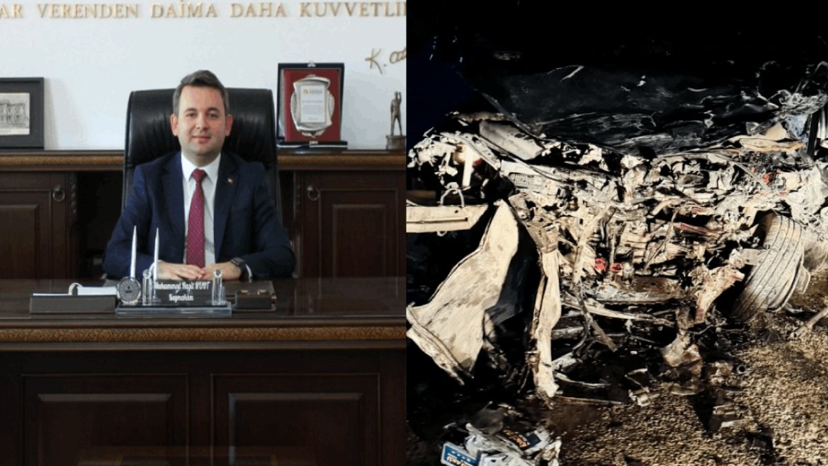 Kaymakam kaza yaptı: Sürücü öldü!