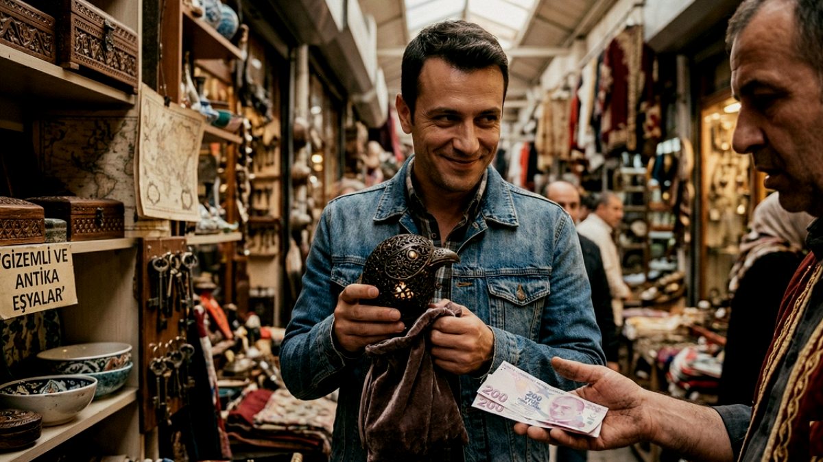 Değeri 45 milyon TL olan eşyaya ayakkabı parası verip yeni sahibi oldu