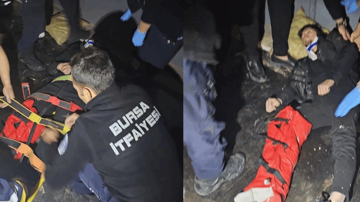 Dengesini kaybeden genç asansör boşluğuna düştü!