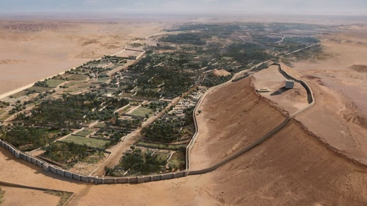 Çölün ortasındaki gizli şehir ortaya çıktı
