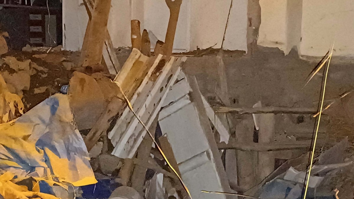 Kayseri’de müstakil ev çöktü; hasar oluştu