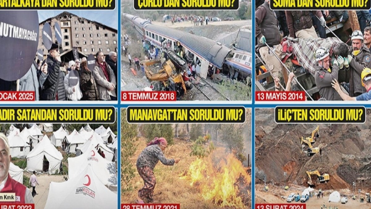 Hesap soracaksanız bu ihmaller unutulmasın