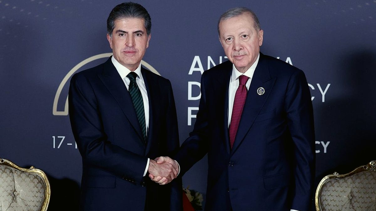 Erdoğan, IKBY Başkanı Barzani ile görüştü