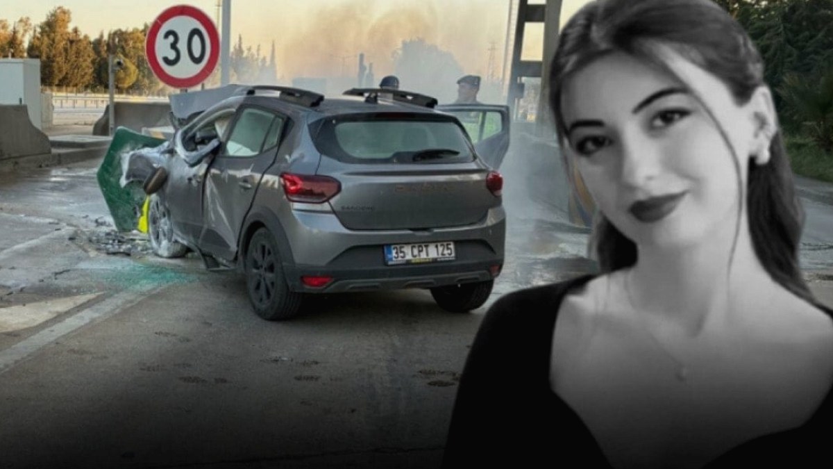 Bariyere çarpan otomobilden kapıları kilitli olduğu için çıkamadı: Genç doktor alevler arasında can verdi