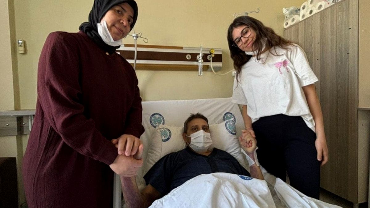Eşini yaşatmak için 21 kilo verdi