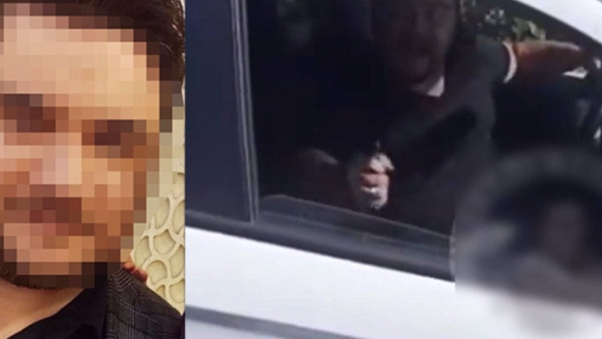 Karısına kabusu yaşatmıştı! Rambo bıçağıyla trafiği de birbirine katmış