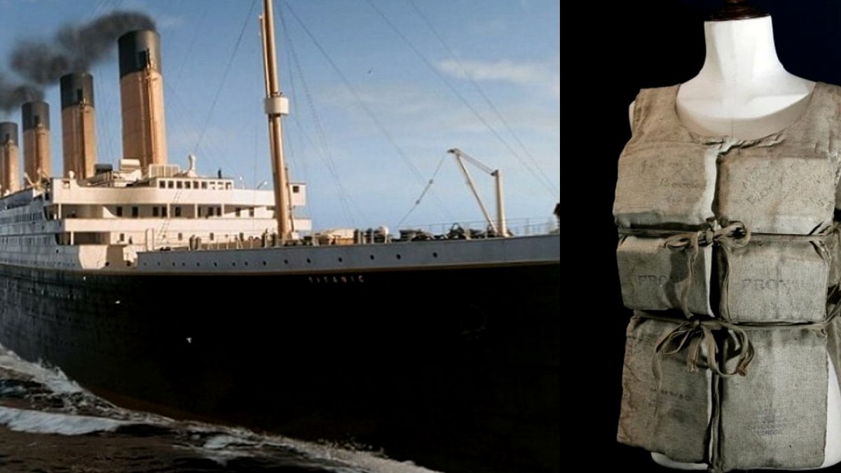 Titanic faciasından kurtulan yolcunun can yeleği rekor fiyata satıldı