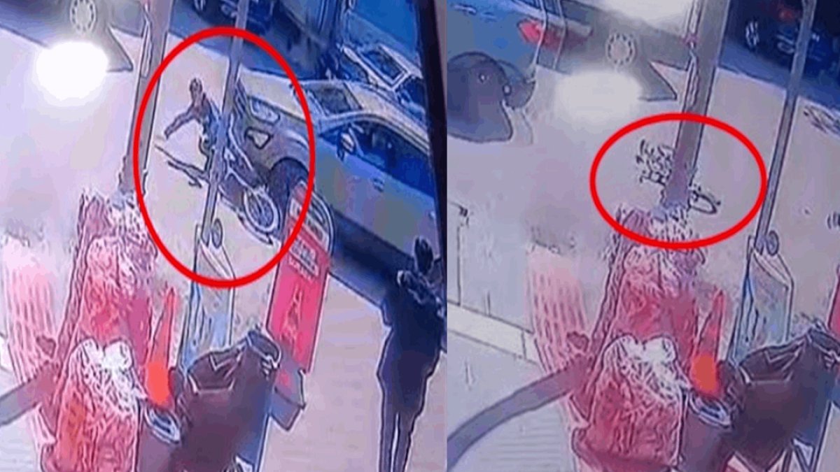 Otomobilin altında kalan çocuk 10 metre sürüklendi!