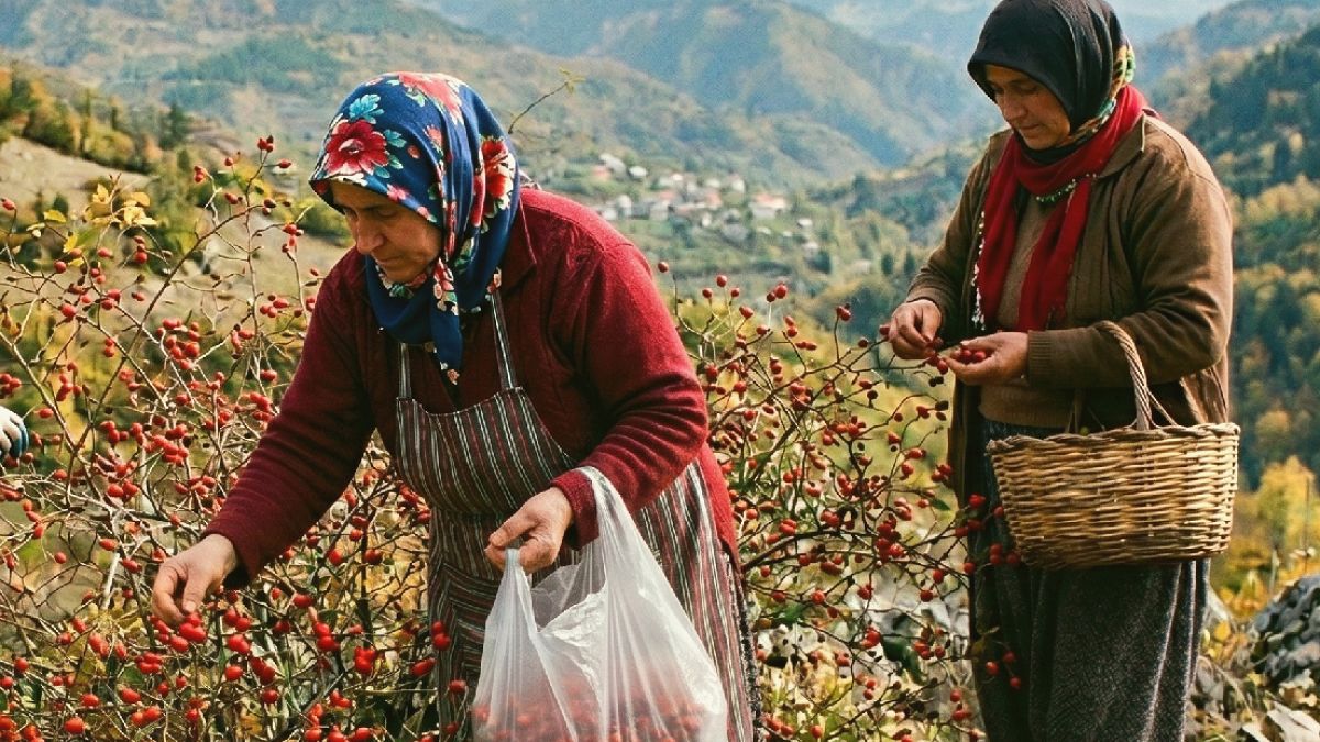 Dağlardan toplayıp Almanya ve Fransa'ya ihraç ediyorlar