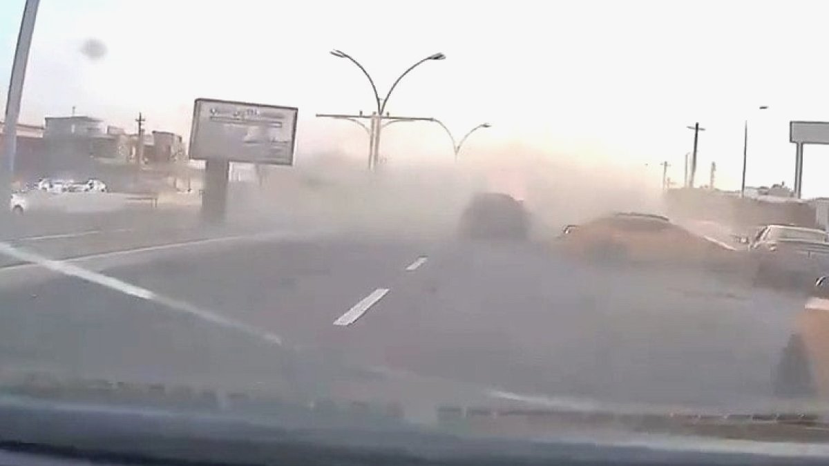 Kerkük'te zincirleme kaza: Çok sayıda ölü ve yaralı var