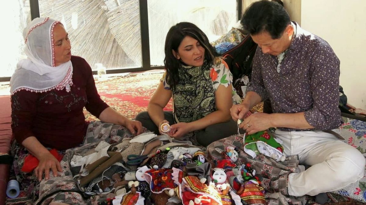Japon sanatçı, en büyük tutkusu için Kayseri'ye geldi