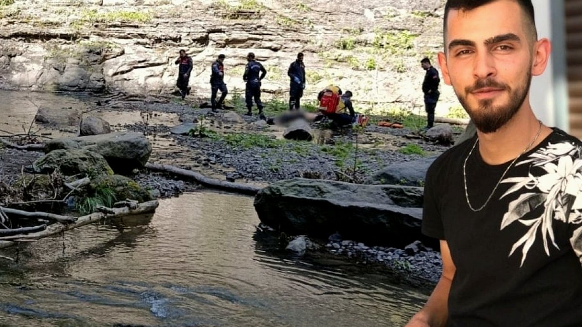 Şelale gezisi faciayla sonuçlandı: Üzerine kaya parçası düştü