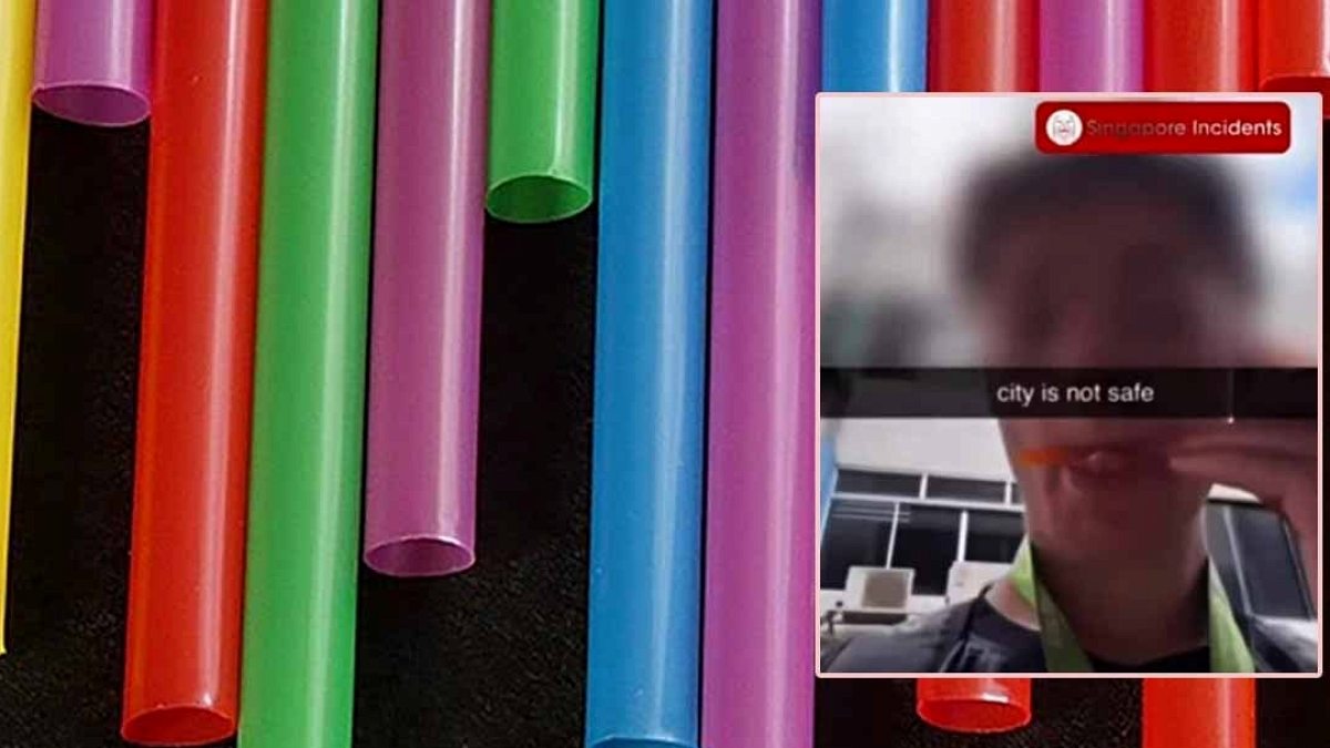 Yaladığı pipet yüzünden hapse girecek
