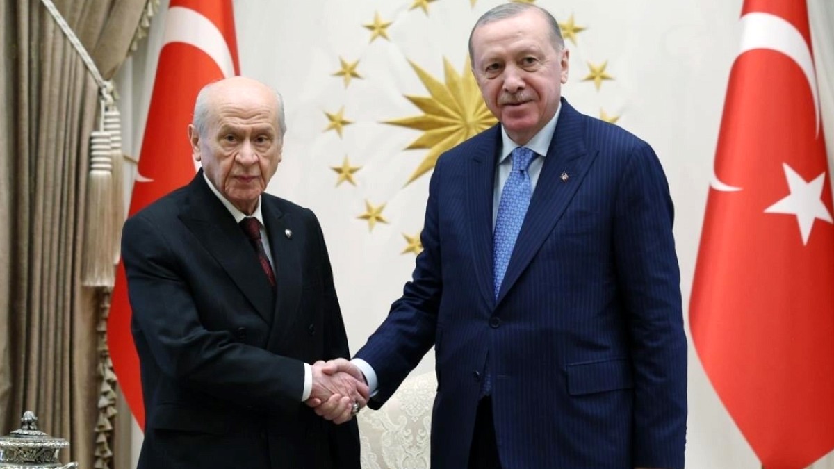 Erdoğan ile Bahçeli'den sürpriz görüşme