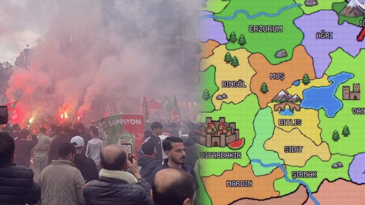 Amedspor'a tebriği geri çektiler: Harita paylaşımı kriz çıkardı