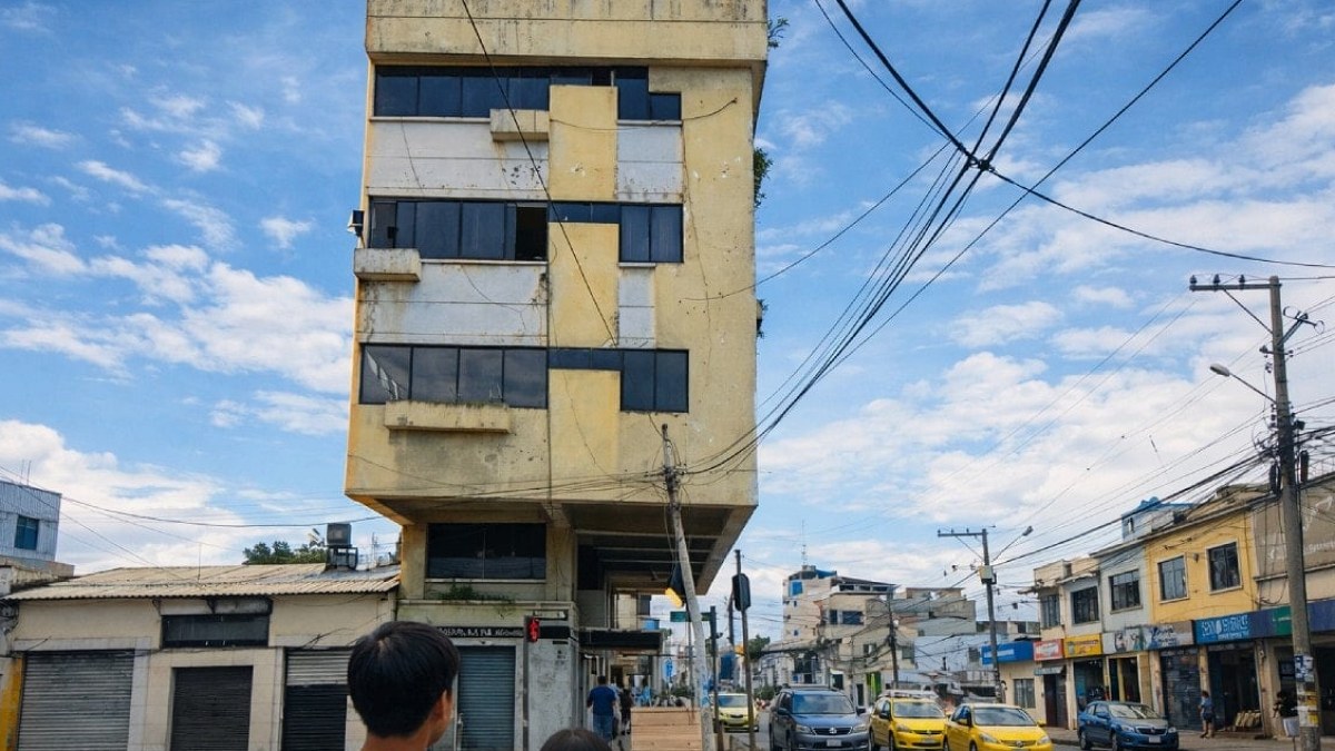 Yaşanan her depreme meydan okuyor: Her an yıkılacakmış gibi görünüyor ama devrilmiyor