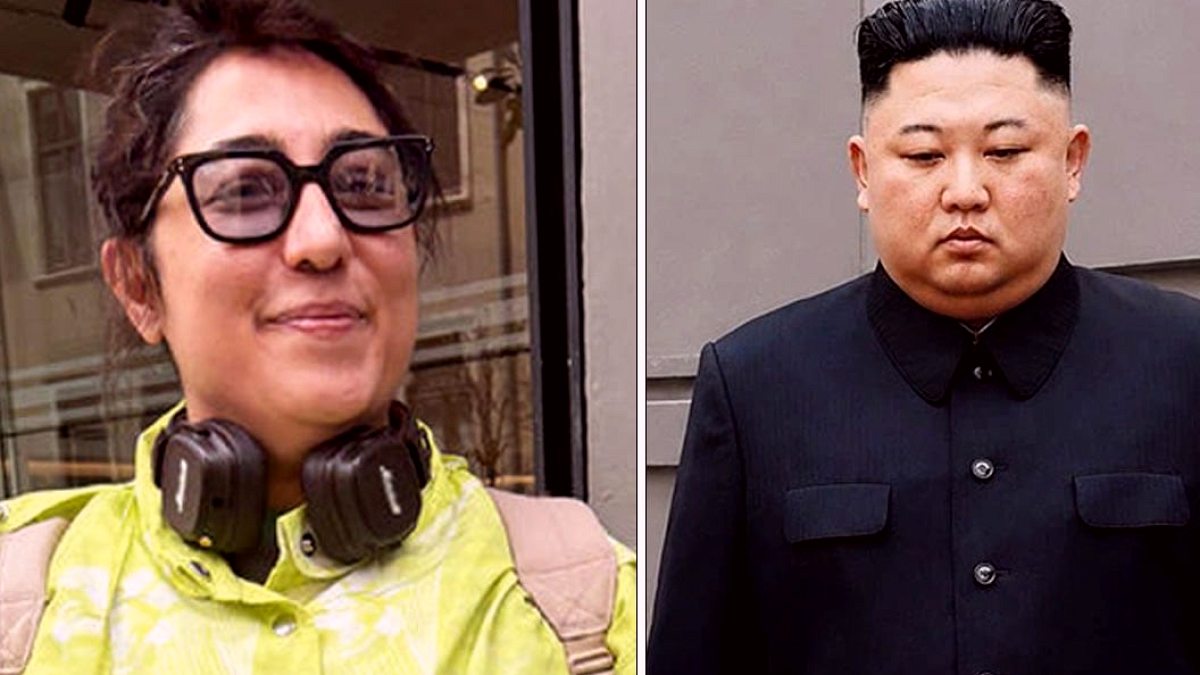 Şarkıcı Kalben Kuzey Kore liderine benzetildi