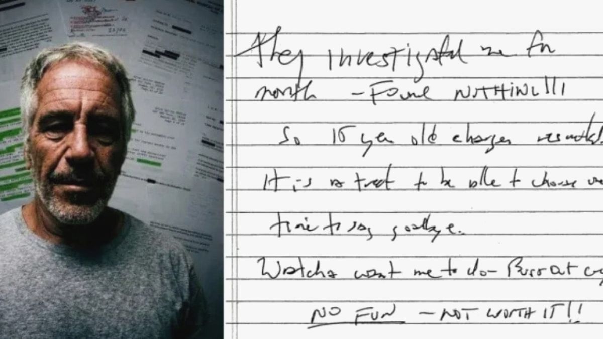 Epstein'ın 'intihar notu' ortaya çıktı