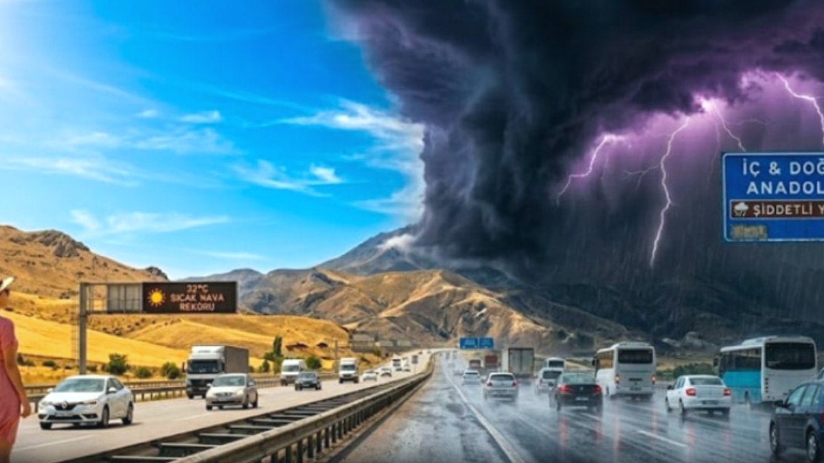 Meteoroloji tarih verdi Türkiye'nin havası ikiye bölünecek