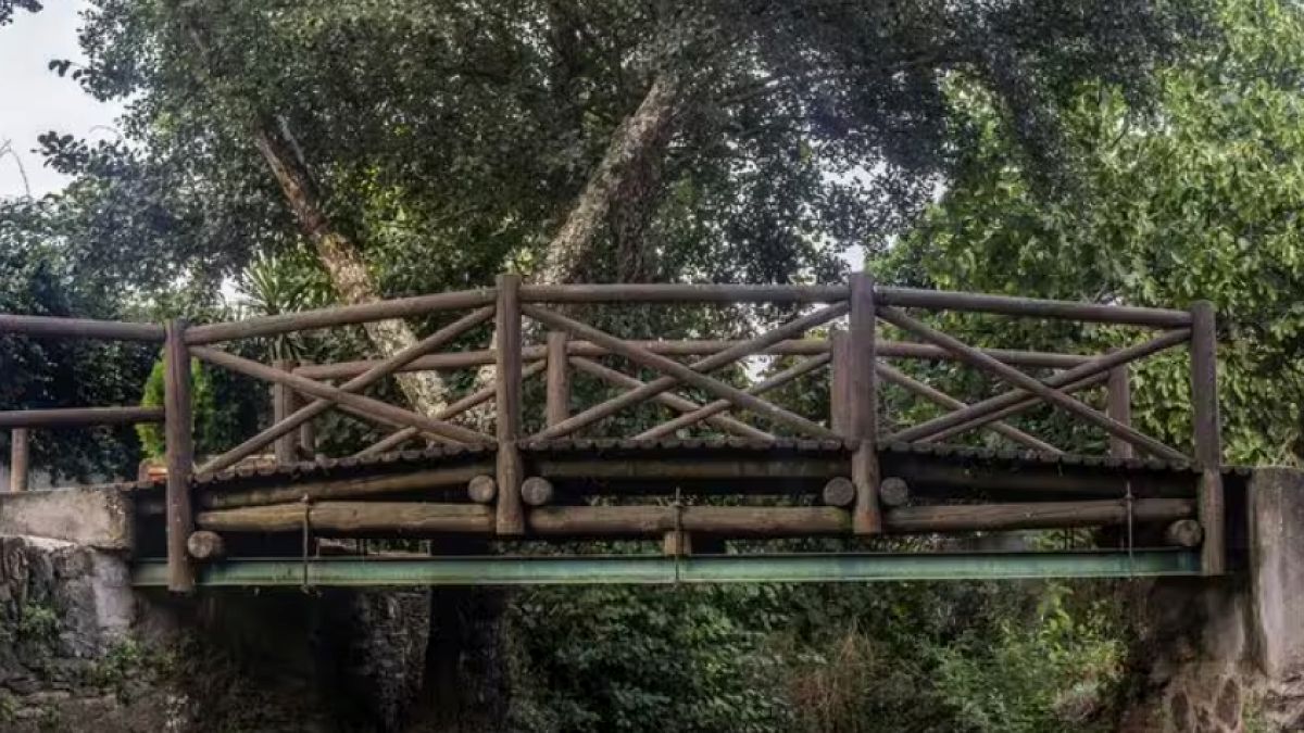 Dünyanın en kısa köprüsü: Saniyeler içinde hem ülke hem saat değişiyor