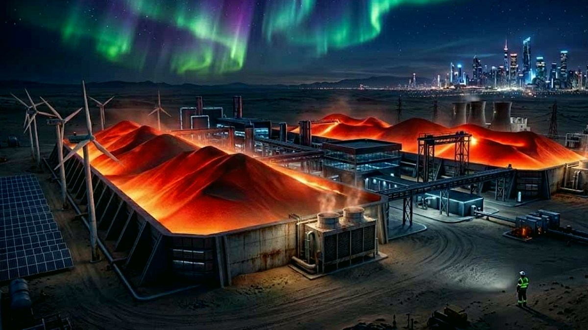 Enerjiyi devasa kum kütlelerinde depolayıp evleri ısıtmak için kullanacaklar: Pilot proje başladı