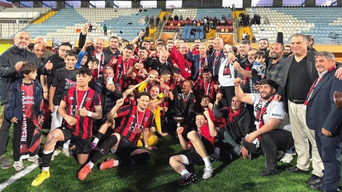 1. Amatör Küme Şampiyonu Reşadiye Termalspor!