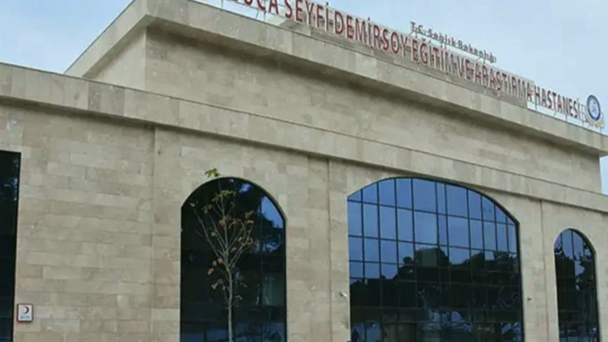 Hemşireyi çöp kutusuyla dövdüler