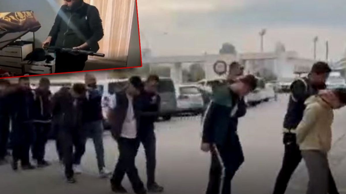 Ankara'da silahlı paylaşım yapanlara kelepçe: Çok sayıda gözaltı