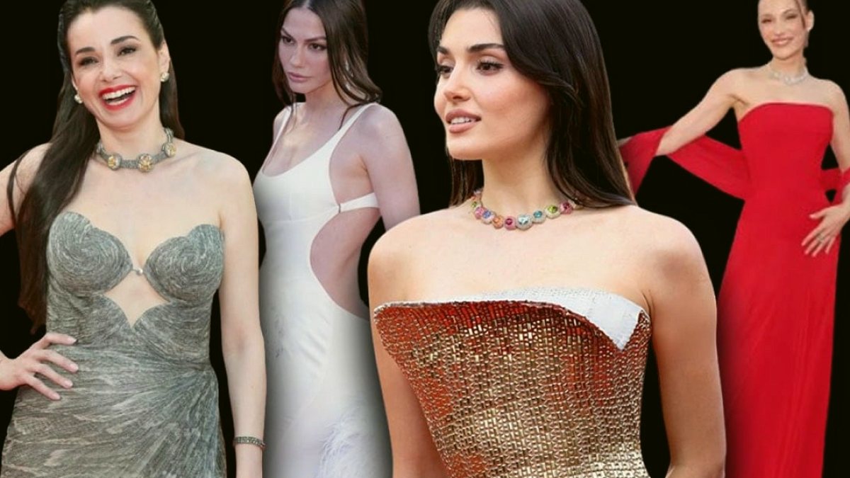 Cannes Kırmızı Halısında Türk Yıldızların Göz Kamaştıran Şıklık Yarışı