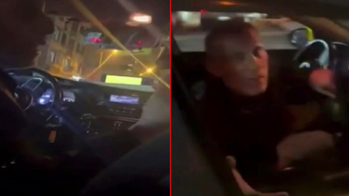 Taksici ile Kadın Yolcu Arasındaki Ücret Tartışması Şiddete Dönüştü