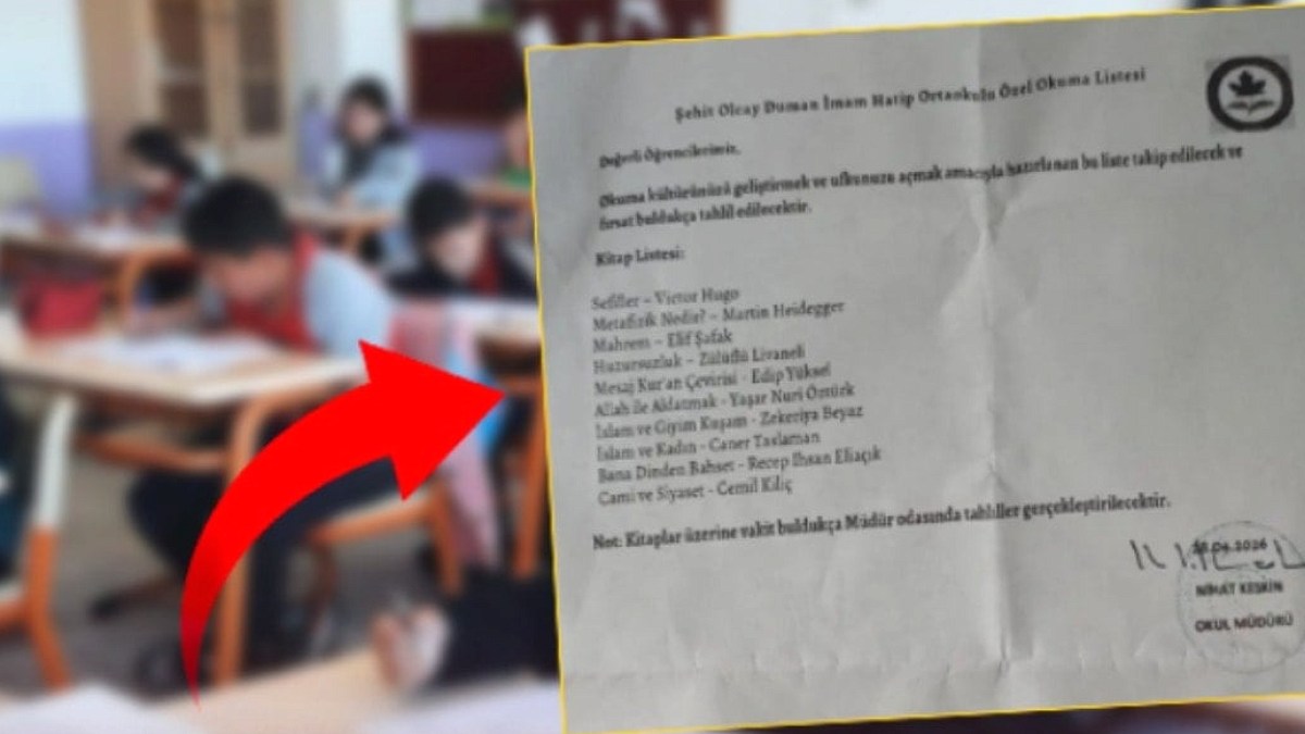 Pendik'teki İmam Hatip Ortaokulu'nda 'Tartışmalı Kitap Listesi' Krizi: Müdür Açığa Alındı