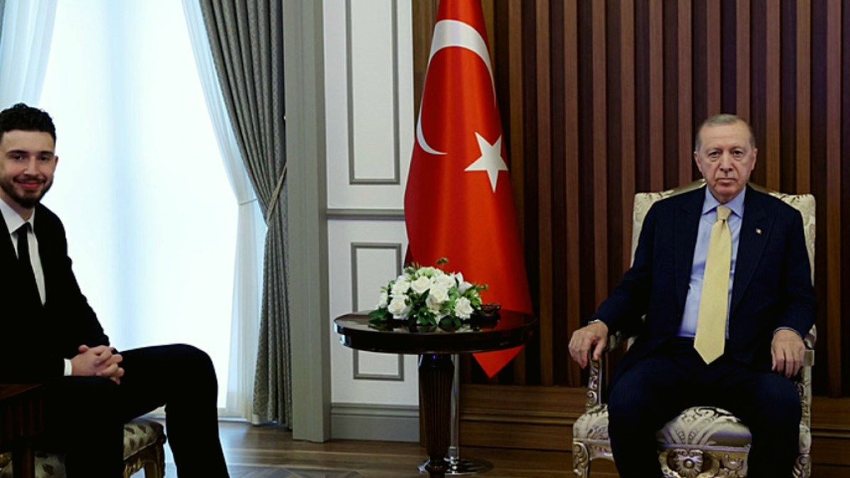 Erdoğan'dan Milli Basketbolcu Alperen Şengün'e Külliye'de Kabul