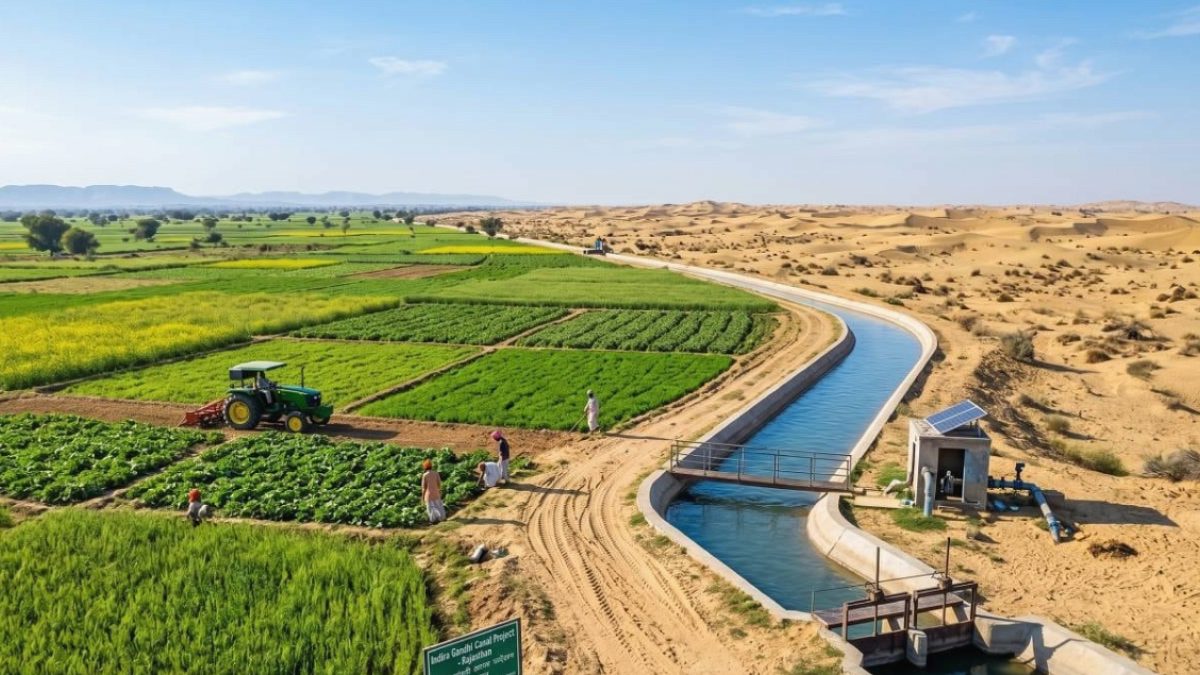 Hindistan'ın Çöl Vahası Tuzlanma Tehdidi Altında