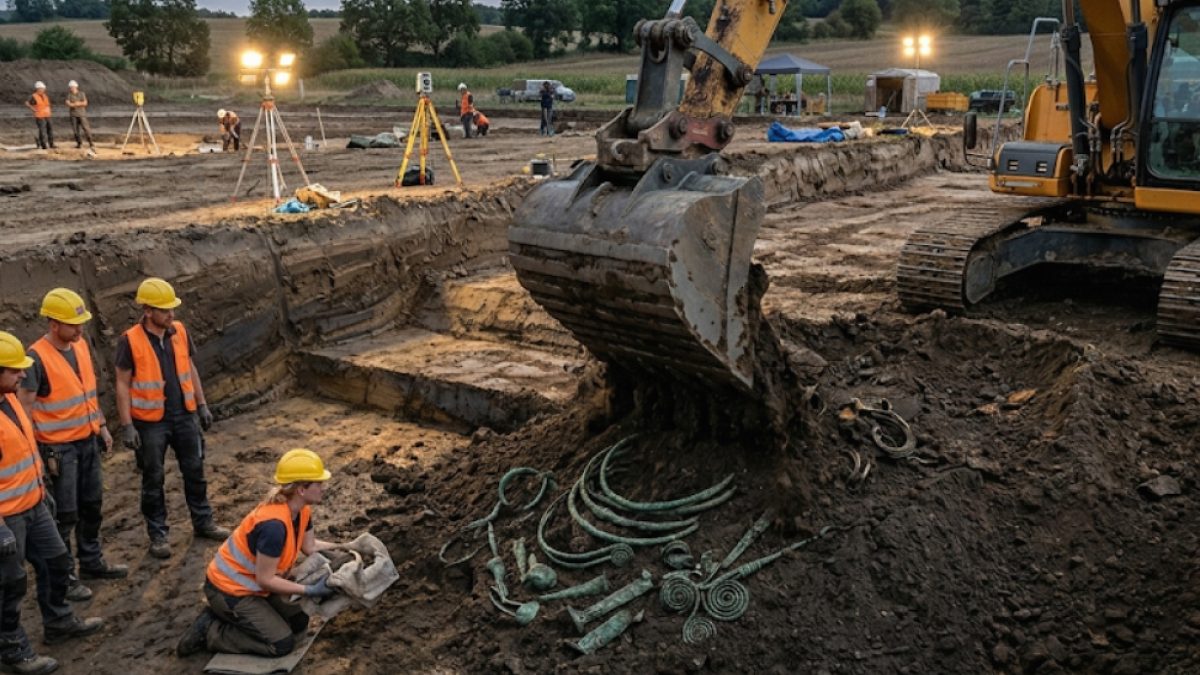 Almanya'da Bronz Çağı'ndan Kalma 3 Bin Yıllık Hazine Bulundu