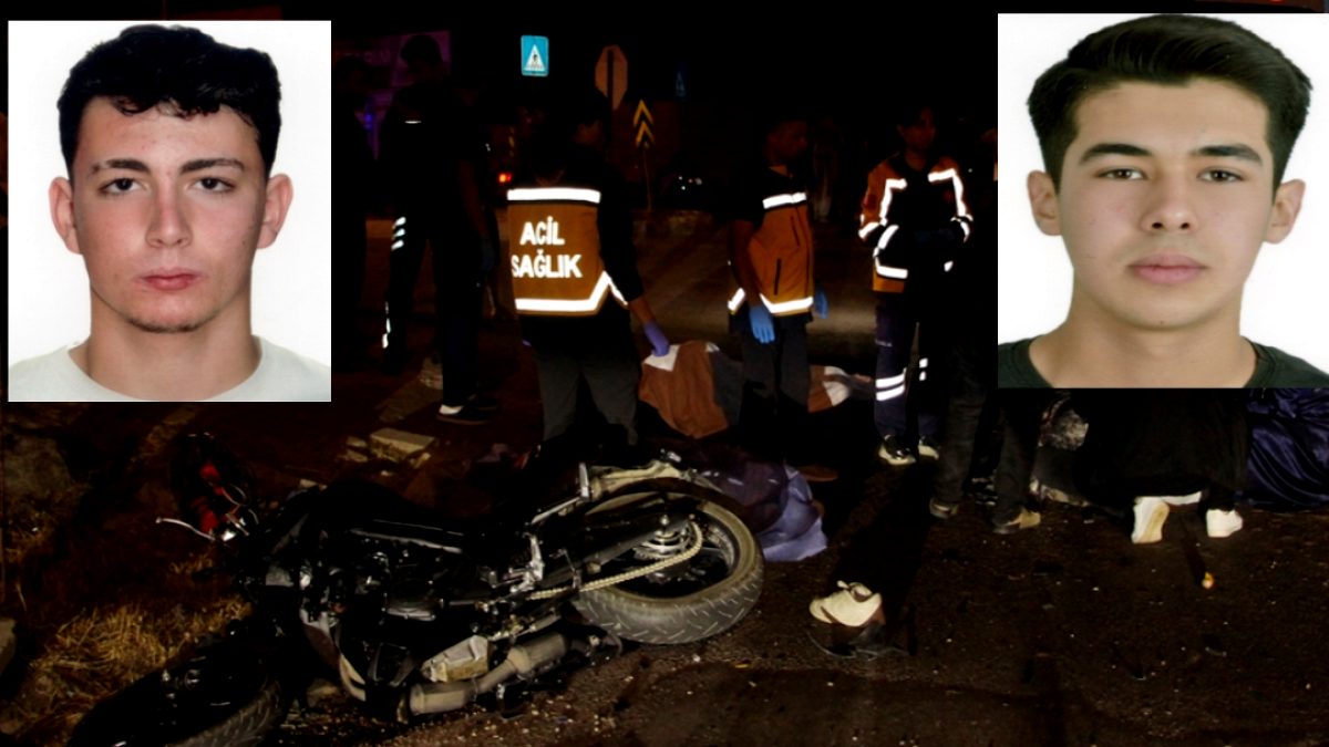 Antalya'da Feci Kaza: Motosiklet Kamyonla Çarpıştı, İki Genç Hayatını Kaybetti
