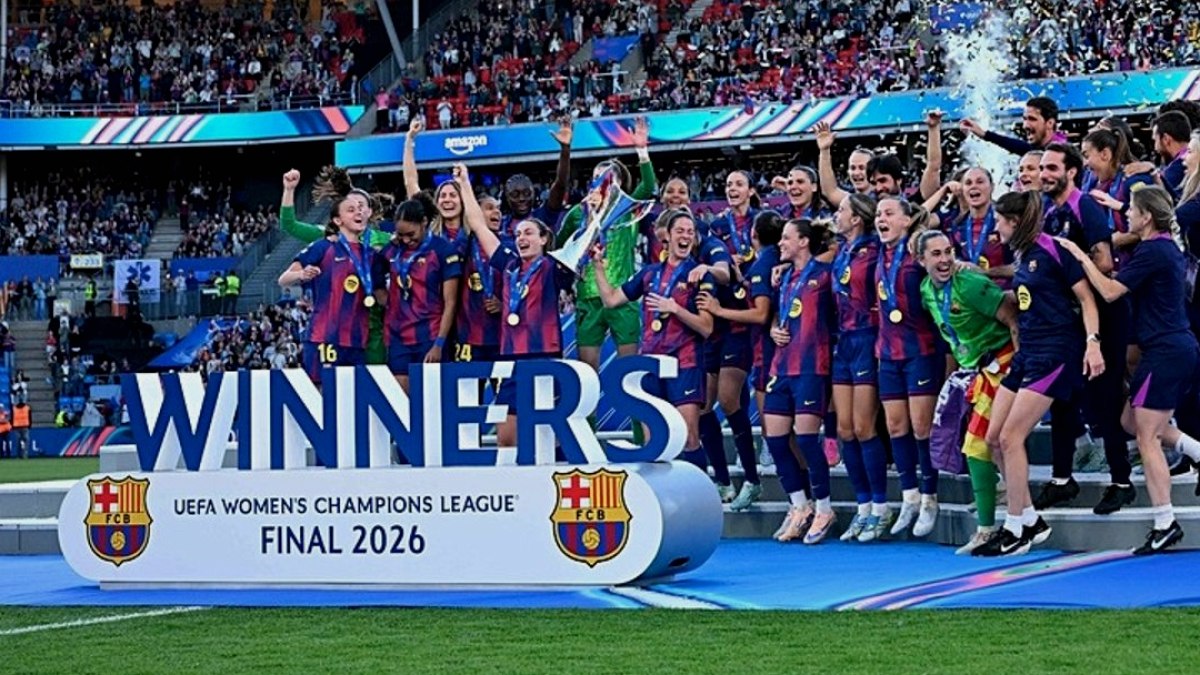 Barcelona Kadınlar Şampiyonlar Ligi'nde Fark Yarattı
