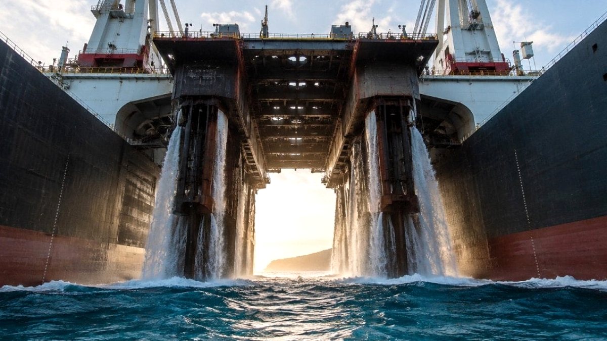 Devasa Gemi Pioneering Spirit: Tek Amacı Petrol Platformlarını Sökme