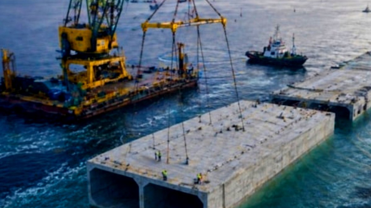 Almanya ve Danimarka'yı Birleştiren Dev Deniz Altı Tüneli İnşa Ediliyor
