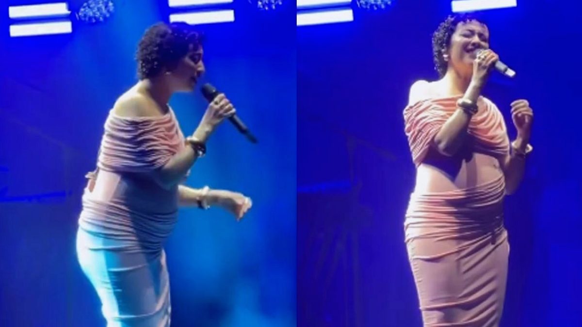 Hamile Melike Şahin'in Sahne Performansı Yorumlara Neden Oldu