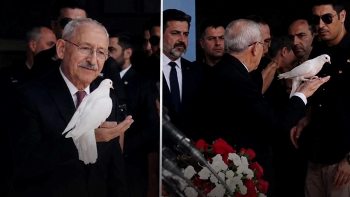 Kemal Kılıçdaroğlu'nun Güvercinle İmtihanı: Beklenmedik Anlar Yaşandı