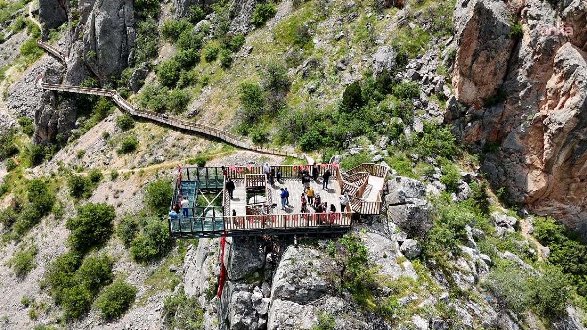 Yozgat'ın Saklı Cenneti Kazankaya Kanyonu Güvenlik Nedeniyle Ziyarete Kapatıldı