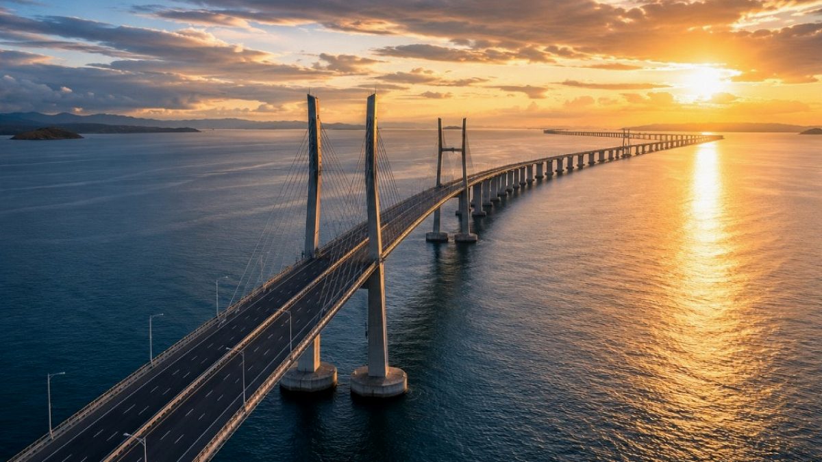 Filipinler'de Ulaşımı Devrimleştirecek 32 Km'lik Köprü Yolda