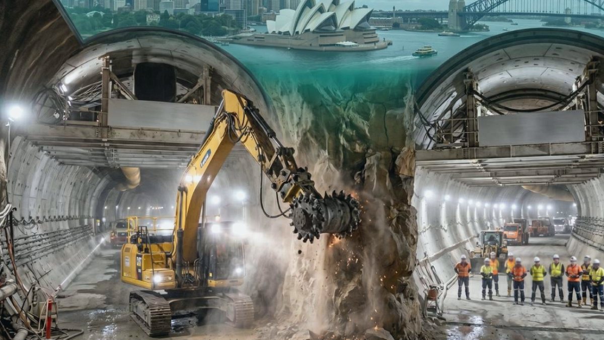 Sidney'in Altında Dev Tünel Açıldı: Trafik Çilesi Yeraltına Taşınıyor