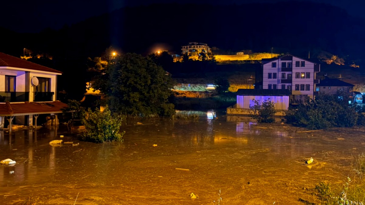Sakarya'da Sağanak Vurdu: Dere Taştı, Evler Sular Altında Kaldı
