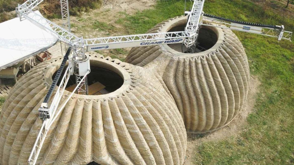 3D Yazıcı Teknolojisiyle 200 Saatte Toprak Ev İnşa Edildi