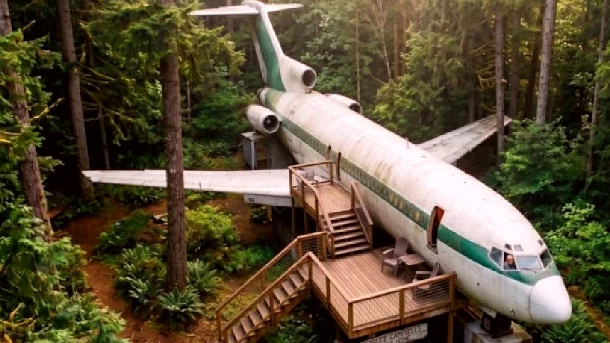 Emekli Mühendisin 27 Yıllık Sıra Dışı Yaşam Alanı: Ormandaki Boeing 727