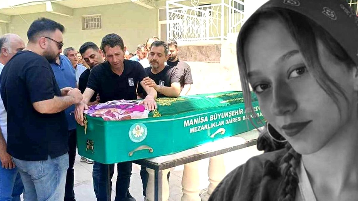 Denizli Otobüs Yangınında Hayatını Kaybeden Genç Üniversiteli Soma'da Defnedildi